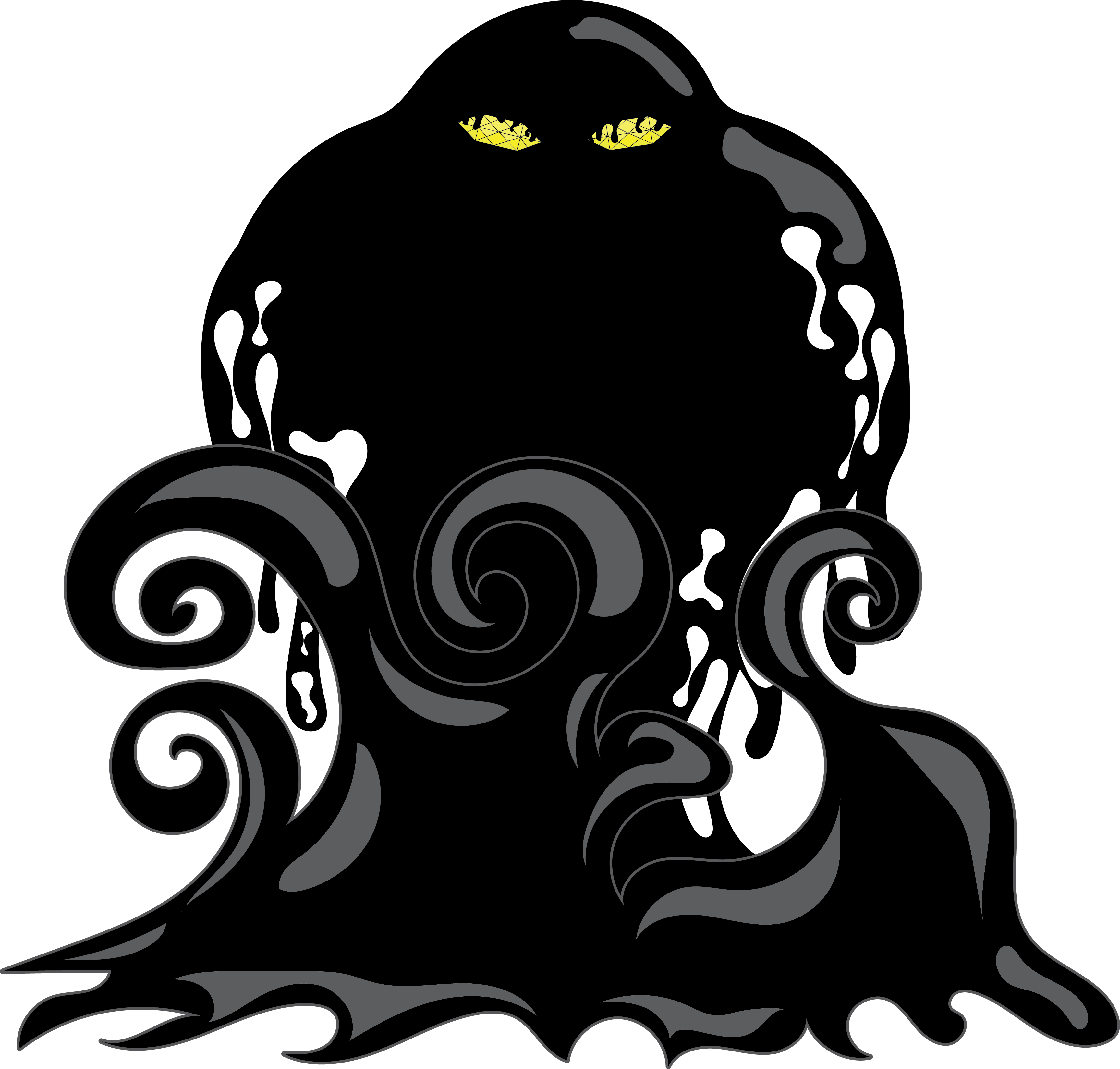 The Oil Monster - Vexel (3452x3295), Png Download