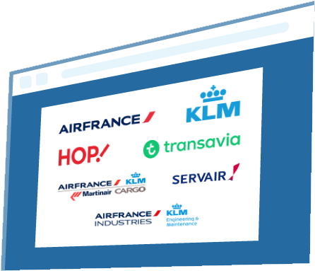 Air France Klm Brands (485x432), Png Download