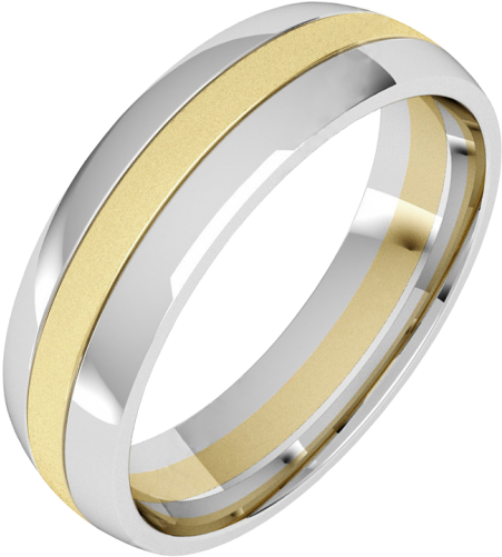 Gold Wedding Rings Png Photos - Classic Wedding Rings Yellow Gold And White Gold (500x500), Png Download