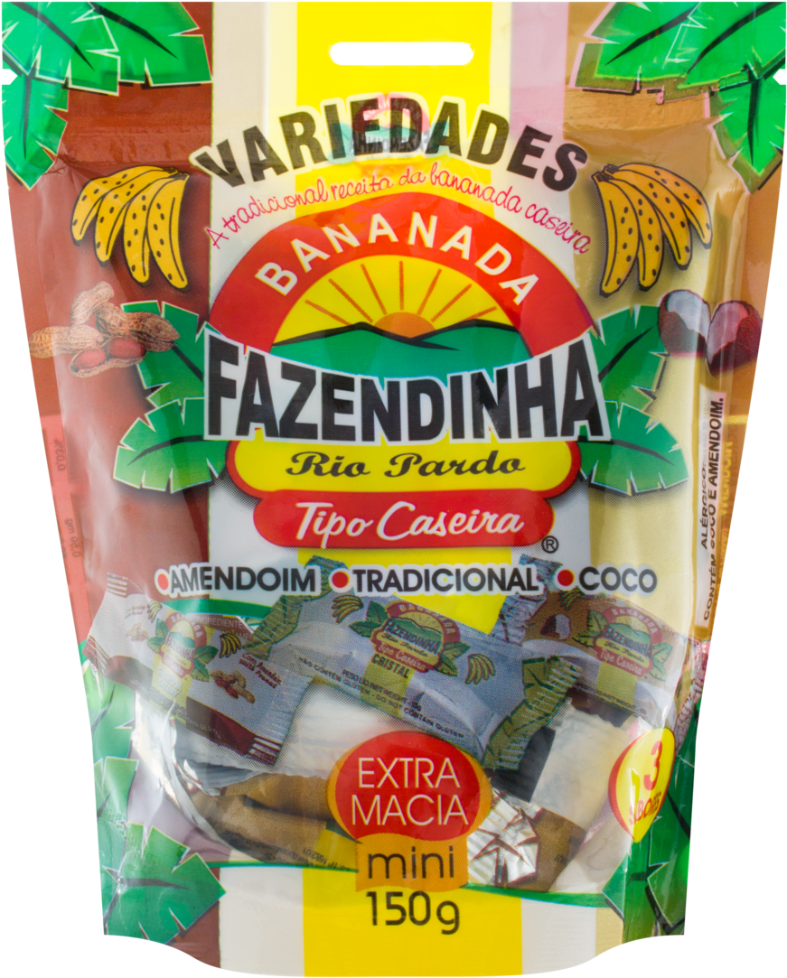 Bananinha Sem Açúcar 115g - Fazendinha (1200x1200), Png Download