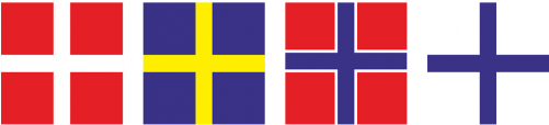 Flag,sweden,swedish Flag, - Flag (500x250), Png Download