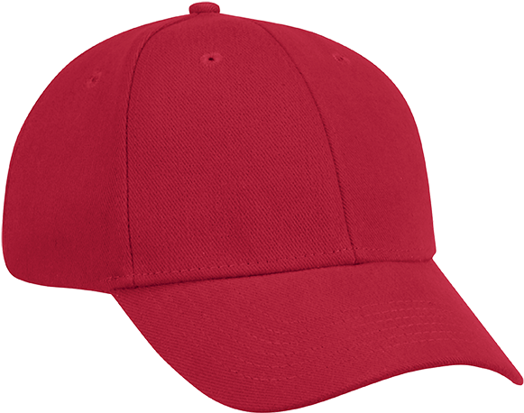red ball cap