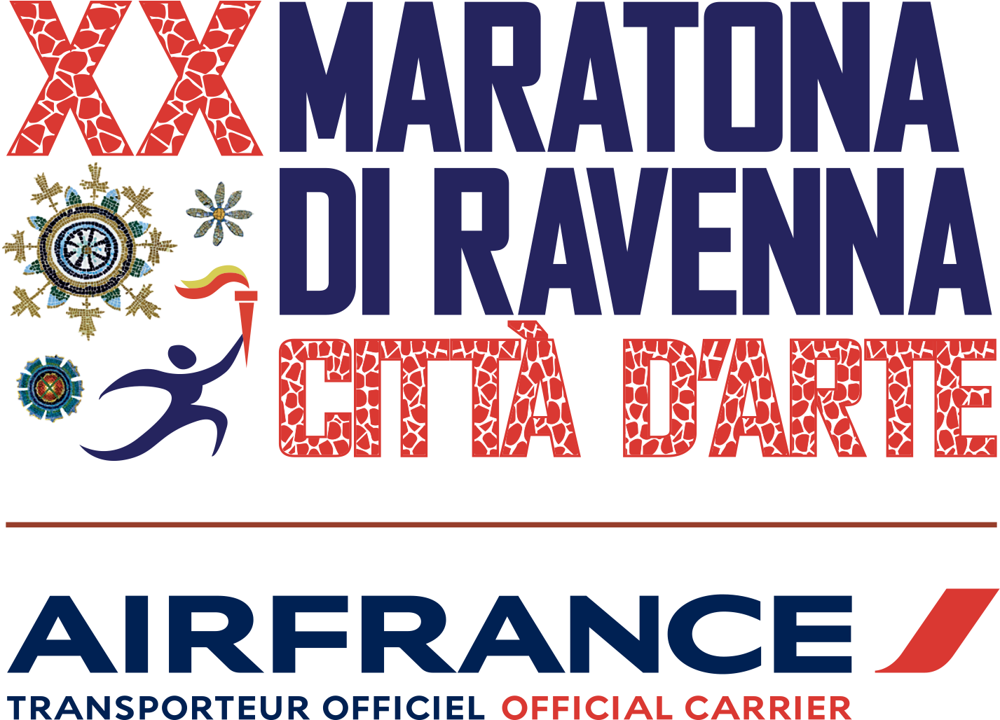 Maratona-airfrance Logo Congiunto 2 - Air France (1527x1134), Png Download