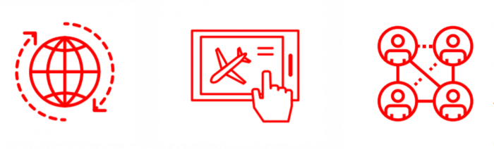 Air France-klm 's Service Architecture Design (700x212), Png Download