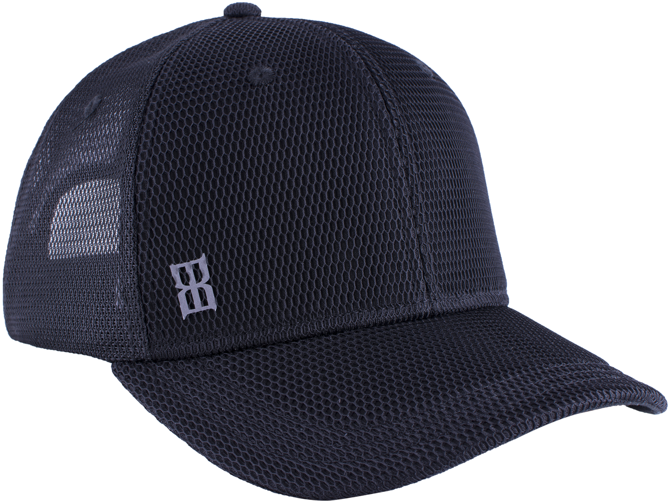 Meringue Women's Fit Snap Back Cap In Black Color - Bex Hat Womens Meringue Snap Back Air Mesh Fabric H0003 (1500x1500), Png Download