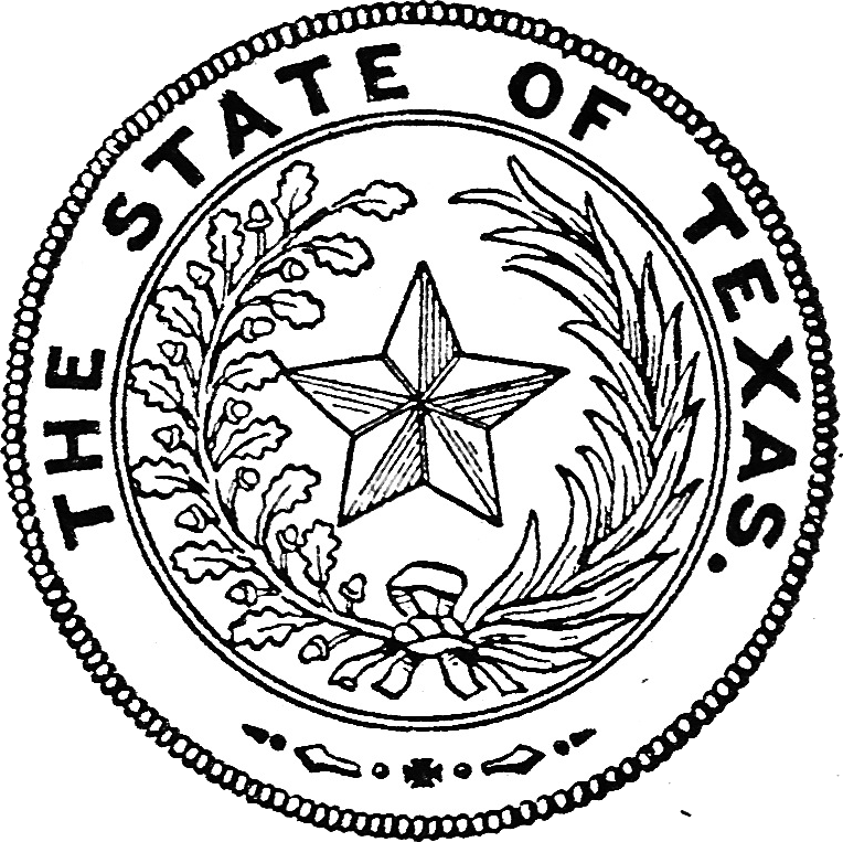 Seal Of Texas - Texas State Seal (764x763), Png Download