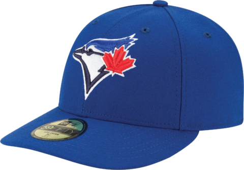 Toronto Blue Jays Fitted Game Low Crown - Blue Jays Low Profile Hat (480x335), Png Download