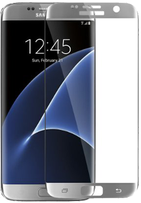 Samsung Galaxy S7 3d Curved Tempered Glass - Glass Protector Samsung S7 (600x403), Png Download