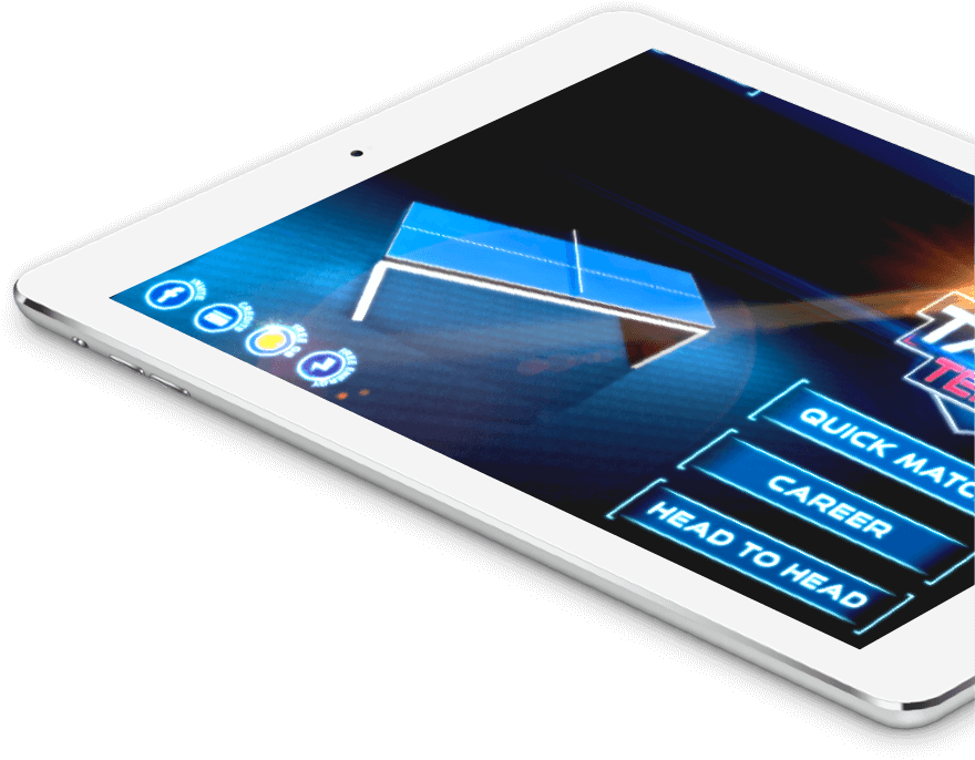 Table Tennis 3d - Samsung Galaxy (888x696), Png Download