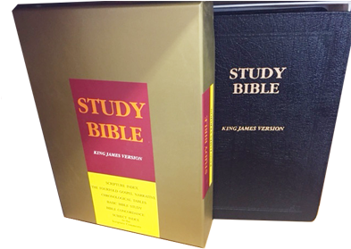 Study Bible, The Kjv/black - Lord's Name In Vain (420x420), Png Download
