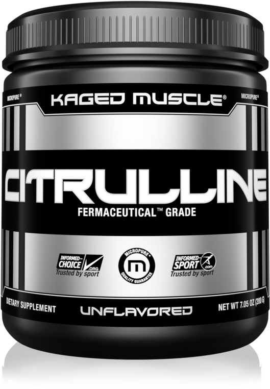 Citrulline - Kaged Muscle Citrulline Powder - Unflavored - 200 Grams (863x1024), Png Download