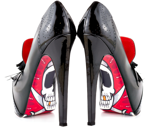 Women's Black Fringe Stiletto Heels Pumps Platform - Taylorsays Rummy Gold Pumps (600x600), Png Download