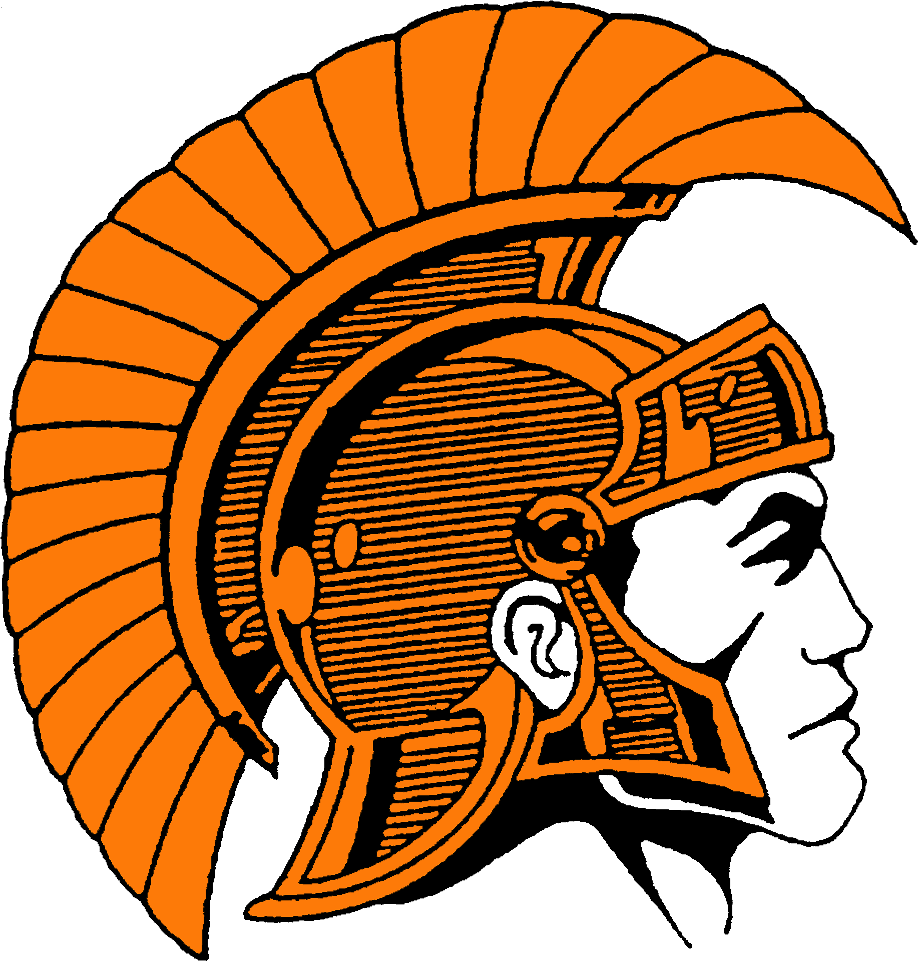 School Logo - Thornapple Kellogg Trojans Football (1863x1963), Png Download