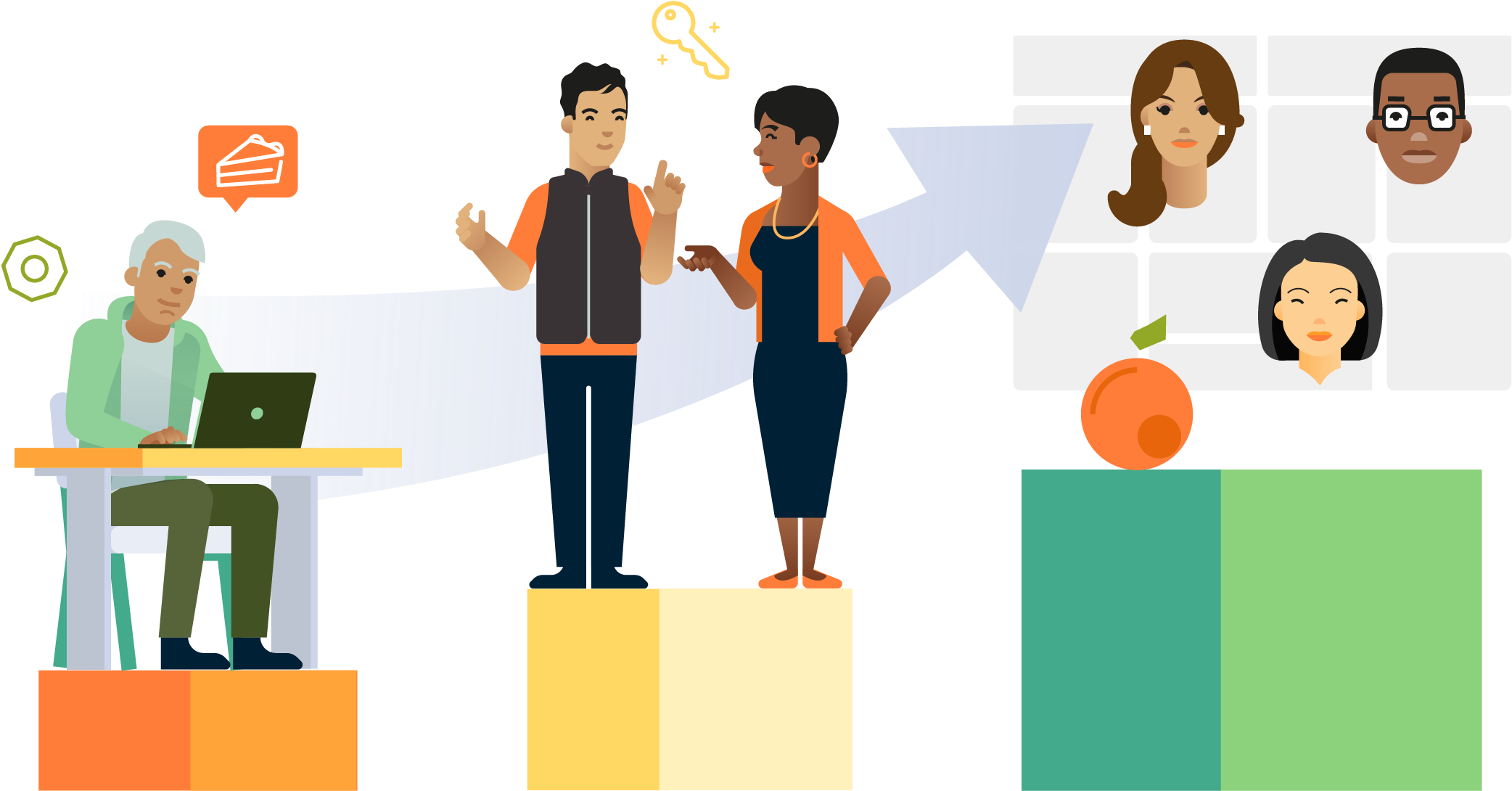 We Help You Create The Infrastructure To Turn Negotiation - Illustration (2251x1251), Png Download