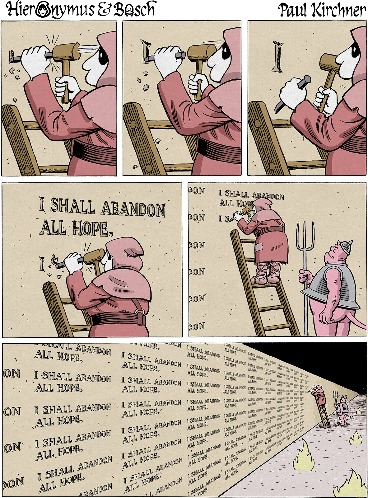 Hieronymus & Bosch By Paul-kirchner - Paul Kirchner (1200x1630), Png Download