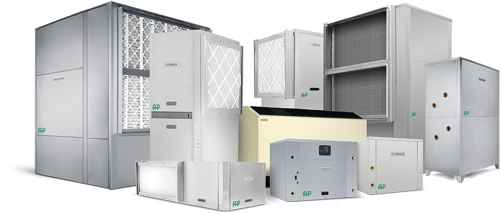 Bosch Fhp Product Line - Heat Pump (1080x540), Png Download