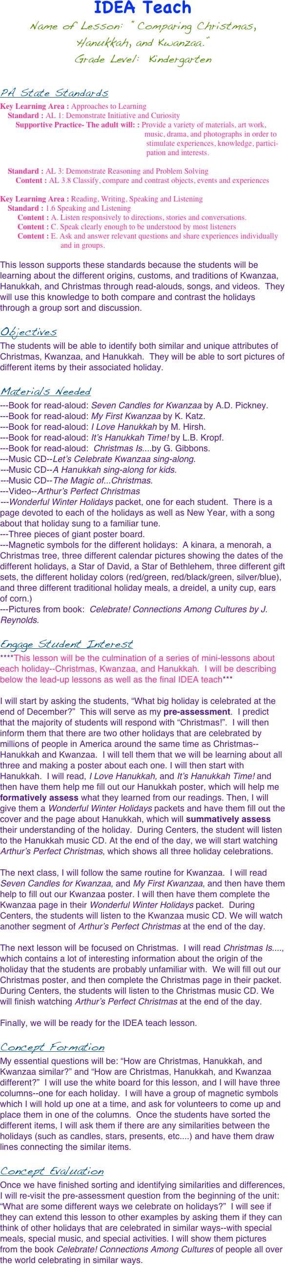 Idea Teach Name Of Lesson - Teacher (584x2593), Png Download