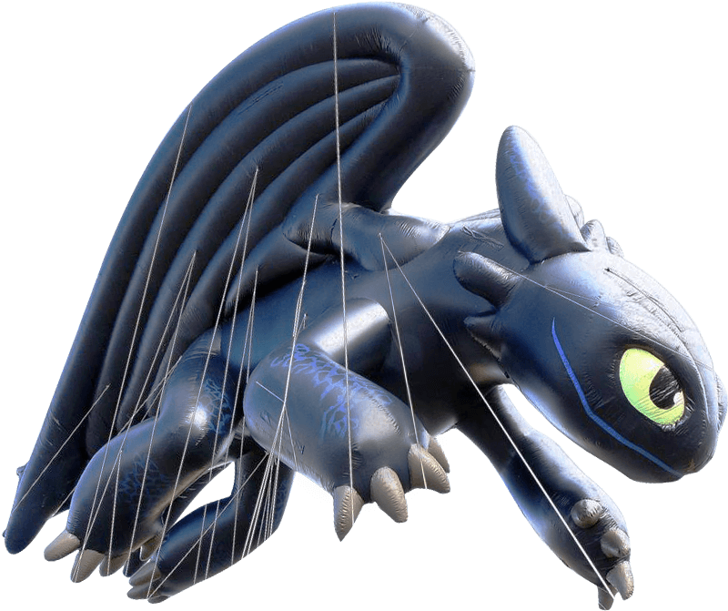 Image Toothless From How To Train Your Dragon - Macy's Thanksgiving Day Parade (800x800), Png Download