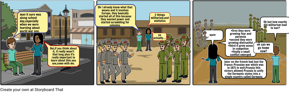 The Main Cause Of Wold War One - Cartoon (1164x385), Png Download