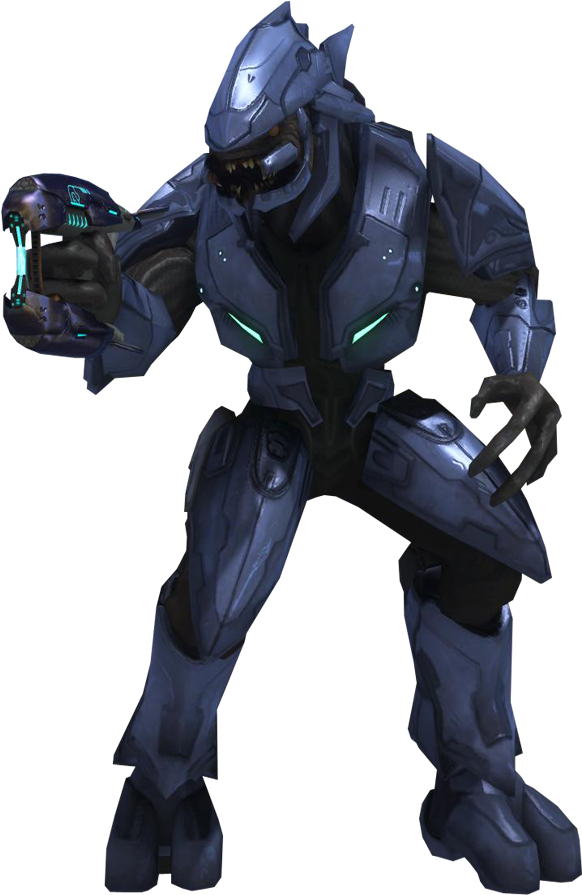 401kib, 890x1100, 1495270554691 - Halo 3 Covenant Elite (890x1100), Png Download