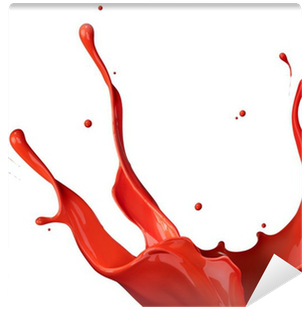 Red Paint Splash (400x400), Png Download