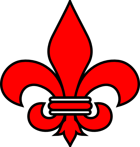 Fleur De Lis Clip Art (570x598), Png Download