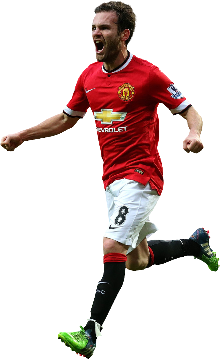 Juan Mata Of Manchester United Super Football, Manchester - Juan Mata Manchester United Png (778x1252), Png Download