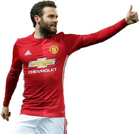 Juan Mata Png Render 2016/17 - Juan Mata Png (530x476), Png Download
