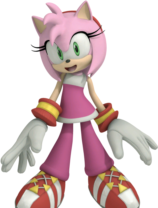 Sonic Free Riders - Amy Rose Sonic Riders Zero Gravity (665x747), Png Download