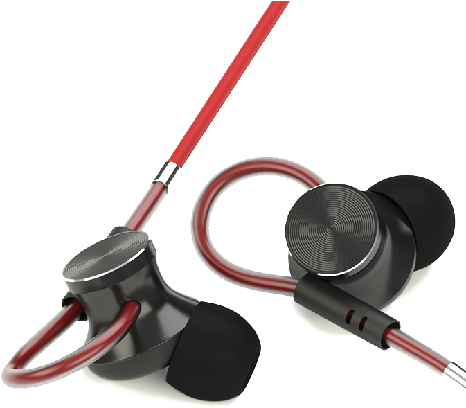Boult Audio Loupe - Boult Loupe Wired Earphones (700x698), Png Download