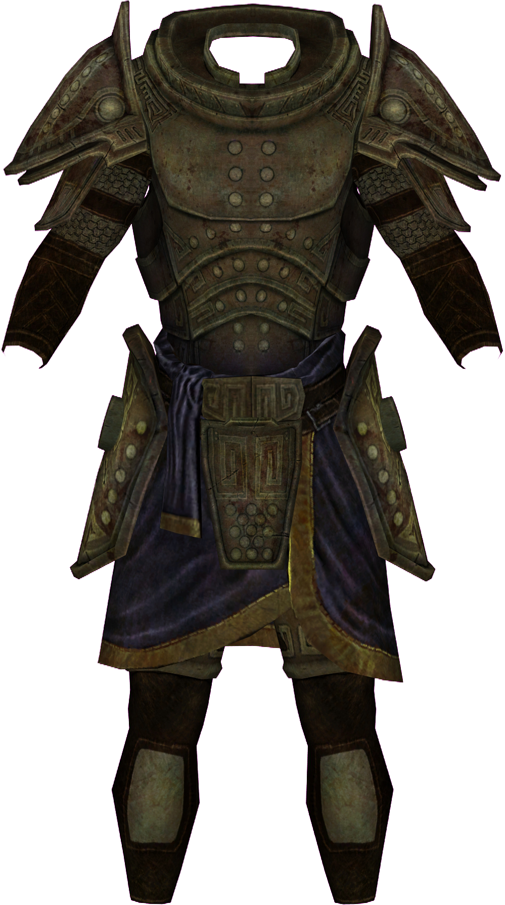 Dwarven Armor - Breastplate (1104x1844), Png Download
