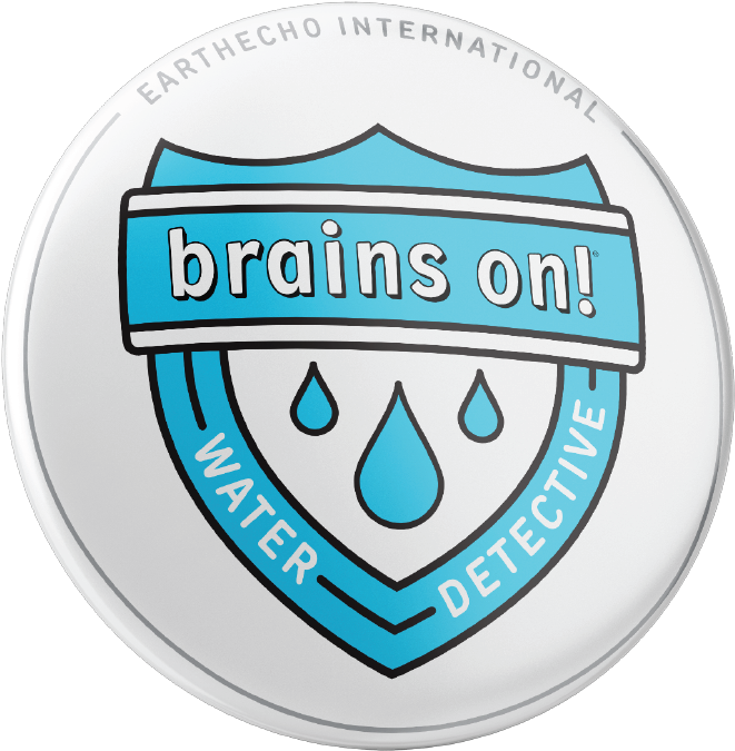 Water Detective Button Mockup (751x750), Png Download