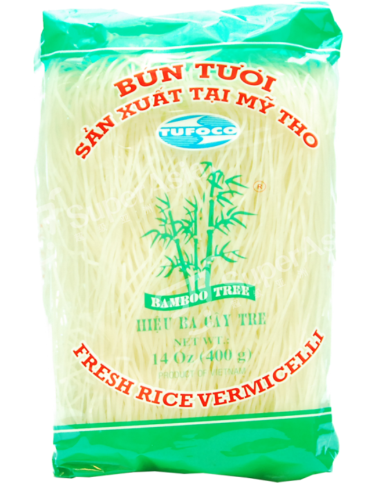 Bamboo Tree Bun Tuoi Rice Vermicelli 400 G - Bamboo Tree Bun Tuoi (fresh Rice Vermicelli) - 14oz (600x800), Png Download