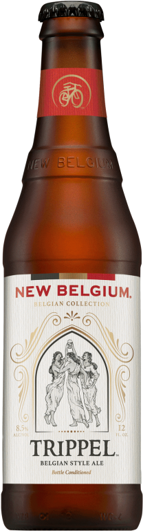 New Belgium Trippel Belgian Style Ale - Fat Tire Trippel Beer (285x800), Png Download