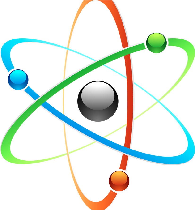 Dall' Atomo All' Energia Nucleare - Science Symbols (888x888), Png Download