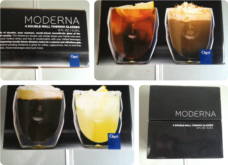 Fancy Holding Your Coffee In A Glass Than A Mug Ozeri - Moderna Artisan Series Double Wall 2 Oz Beverage & (1024x768), Png Download
