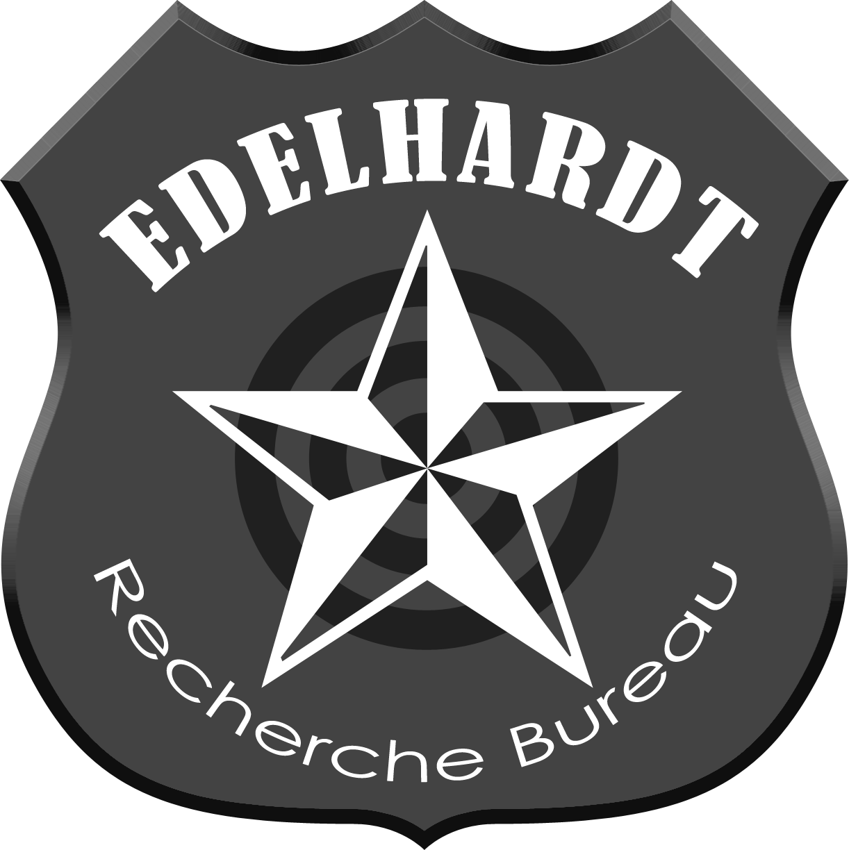 Detective Logo Design For A Company In Netherlands - Texas Lone Star Decal (1222x1224), Png Download