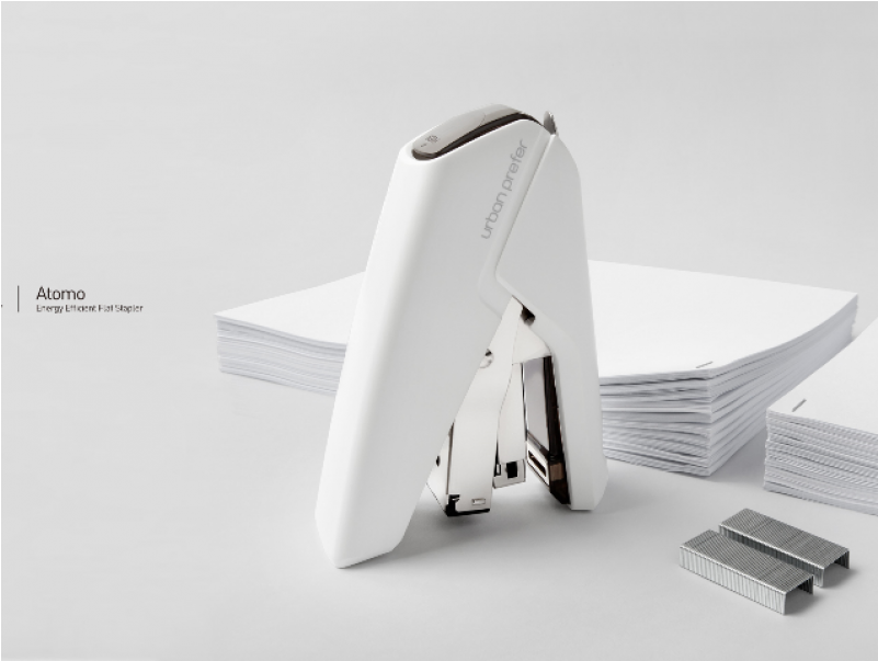 Atomo No.3 Energy Efficient Flat Stapler (800x800), Png Download