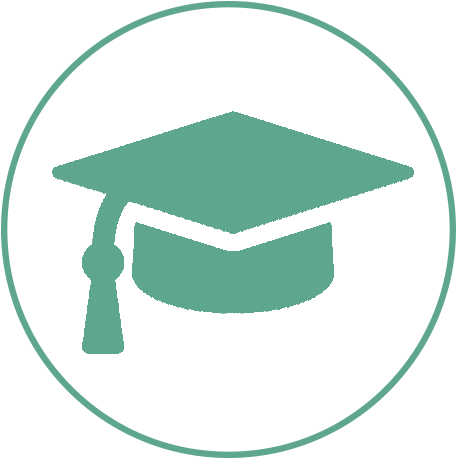 Student - Fa Fa Graduation Cap (500x500), Png Download