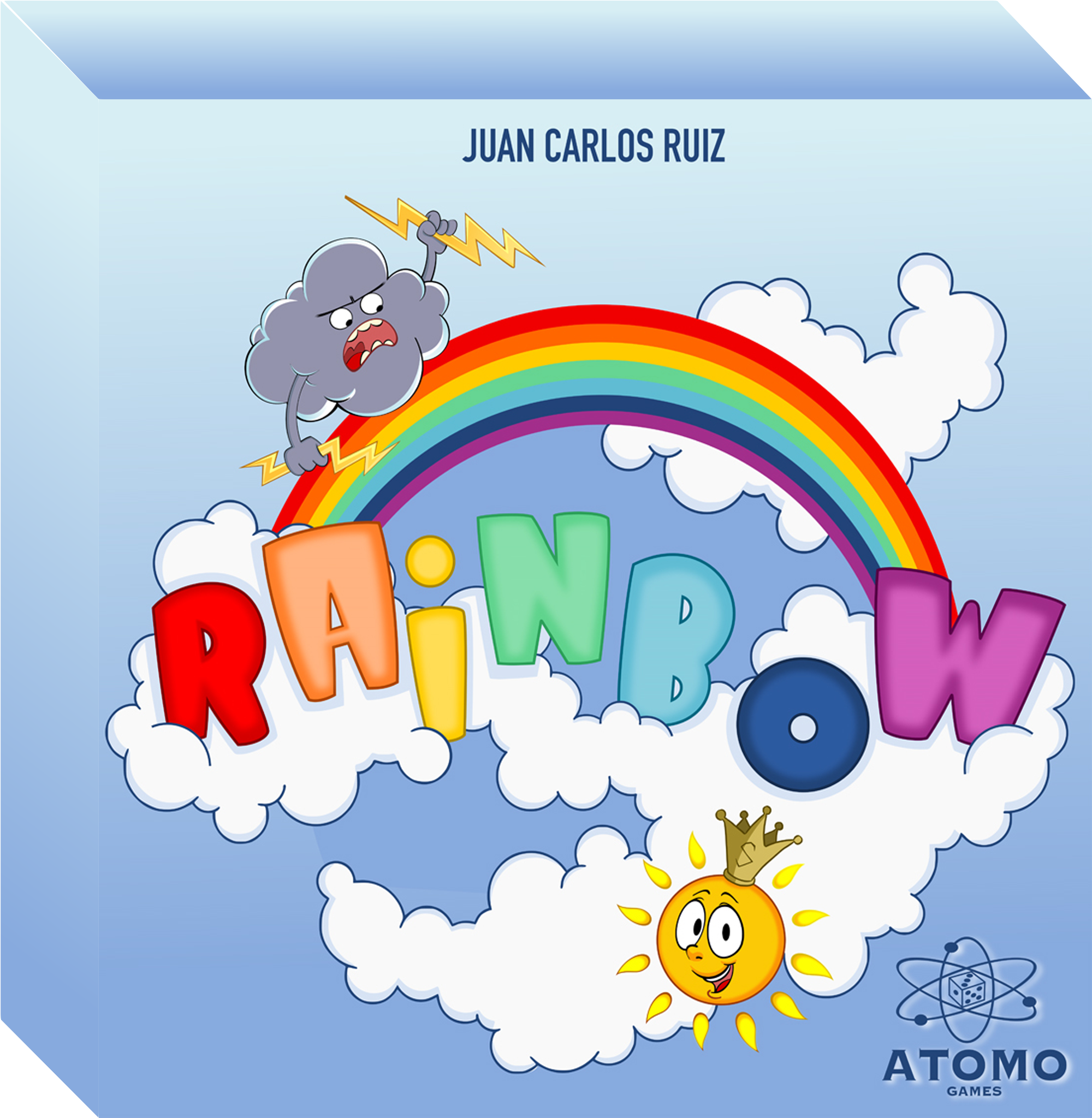 Caja Rainbow 3d - Illustration (4083x2573), Png Download