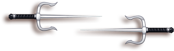 Weapon Sai - Shadow Fight 2 Weapons Sai (778x302), Png Download