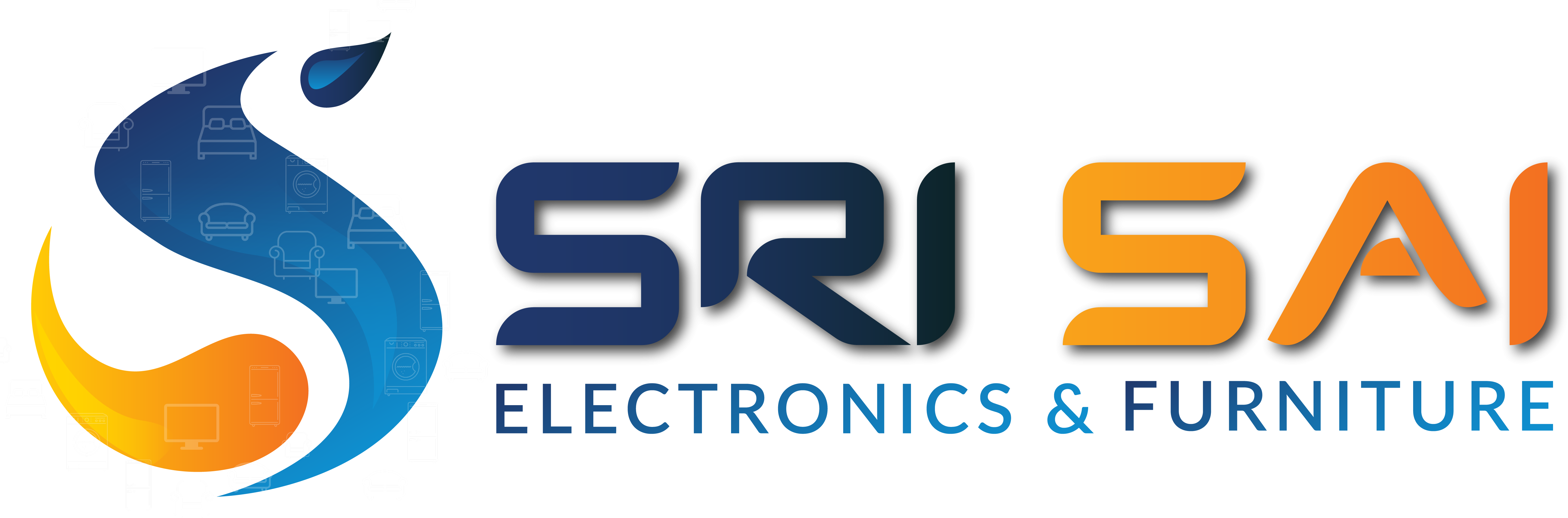Sri Sai Trade Buy Electronics And Furniture - Sri Sai Electronics (5916x1923), Png Download