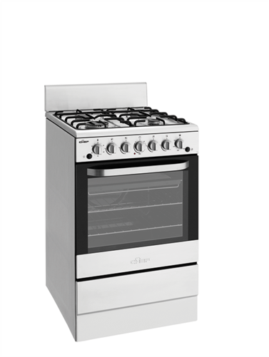 Chef 54cm Stainless Steel Lpg Gas Stove Cfg504salp - All Freestanding Chef Gas Ovens (700x700), Png Download