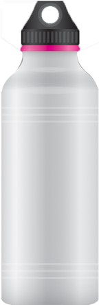 Transparent Background Reusable Water Bottle Png (600x540), Png Download