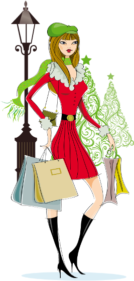 Exhibitors - Weihnachtsbaum-feiertags-karte Karte (282x592), Png Download