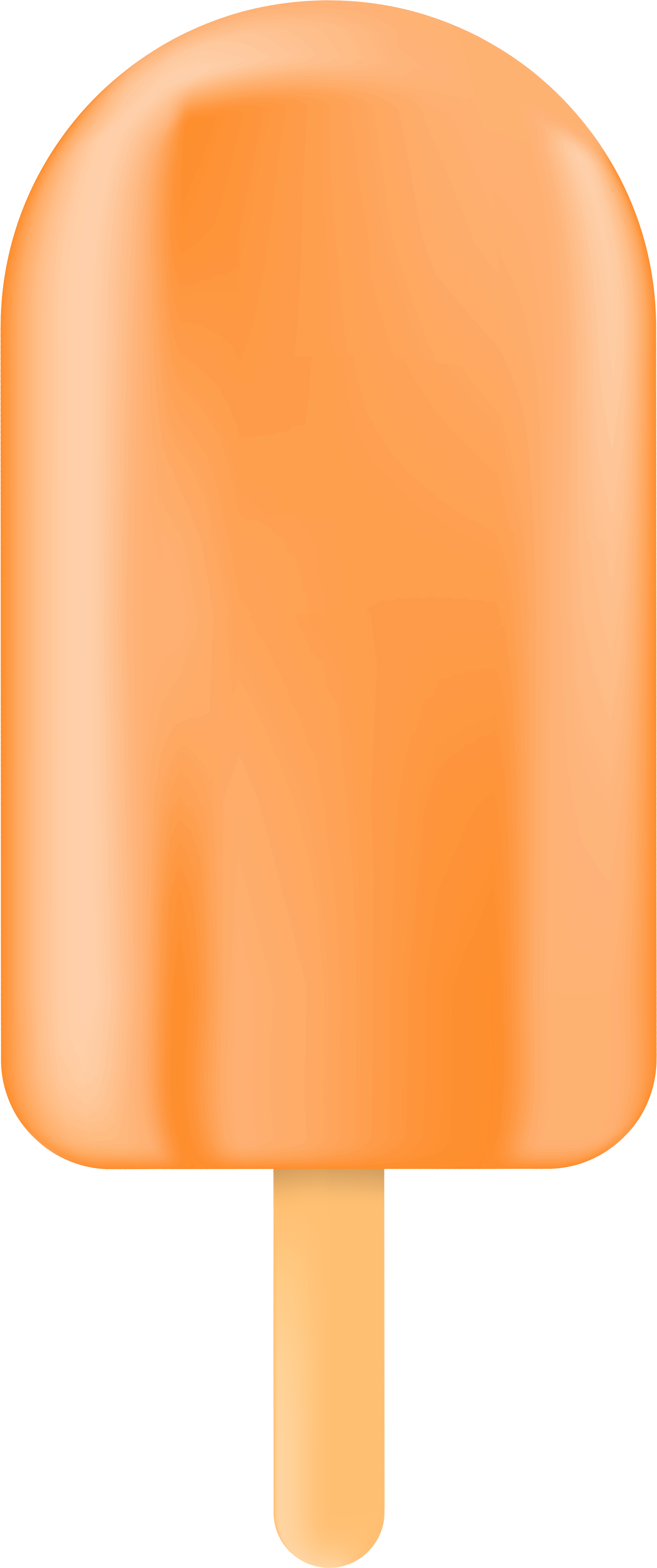 Free Png Ice Cream Bar Orange Png Images Transparent - Portable Network Graphics (481x1123), Png Download