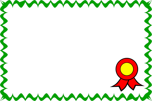 Vector Graphics - Certificate Of Appreciation For Students (500x333), Png Download