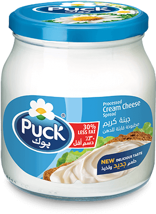 Cream Cheese Spread - Puck Cream Honey Flavor, 170g (480x480), Png Download