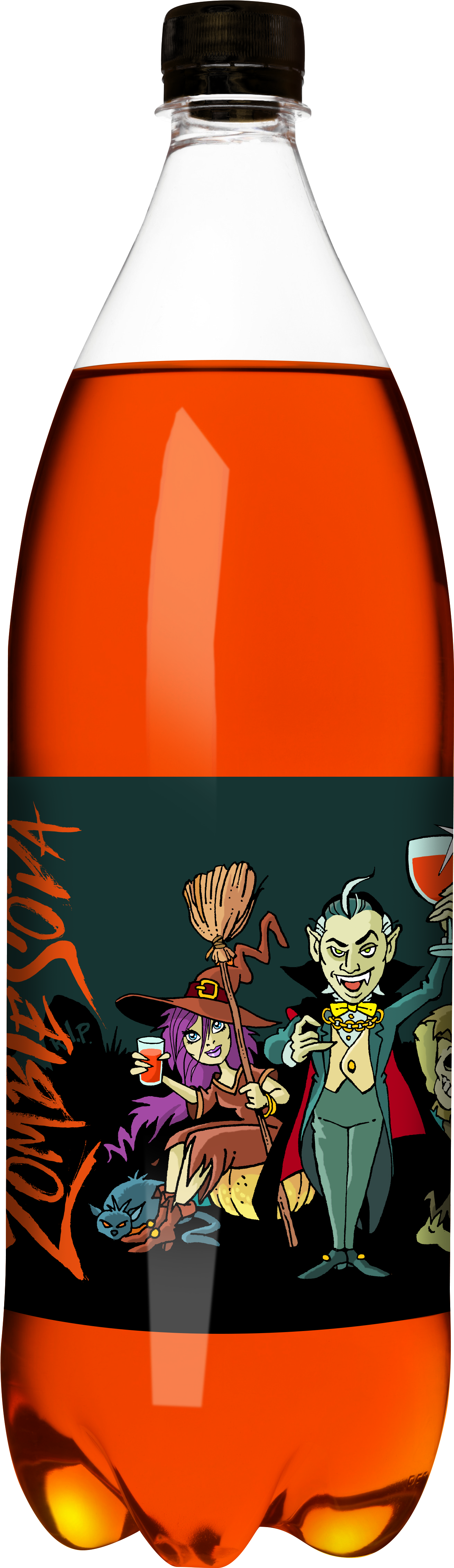 Zombiesoda 150cl - Zombiesoda (2500x6000), Png Download