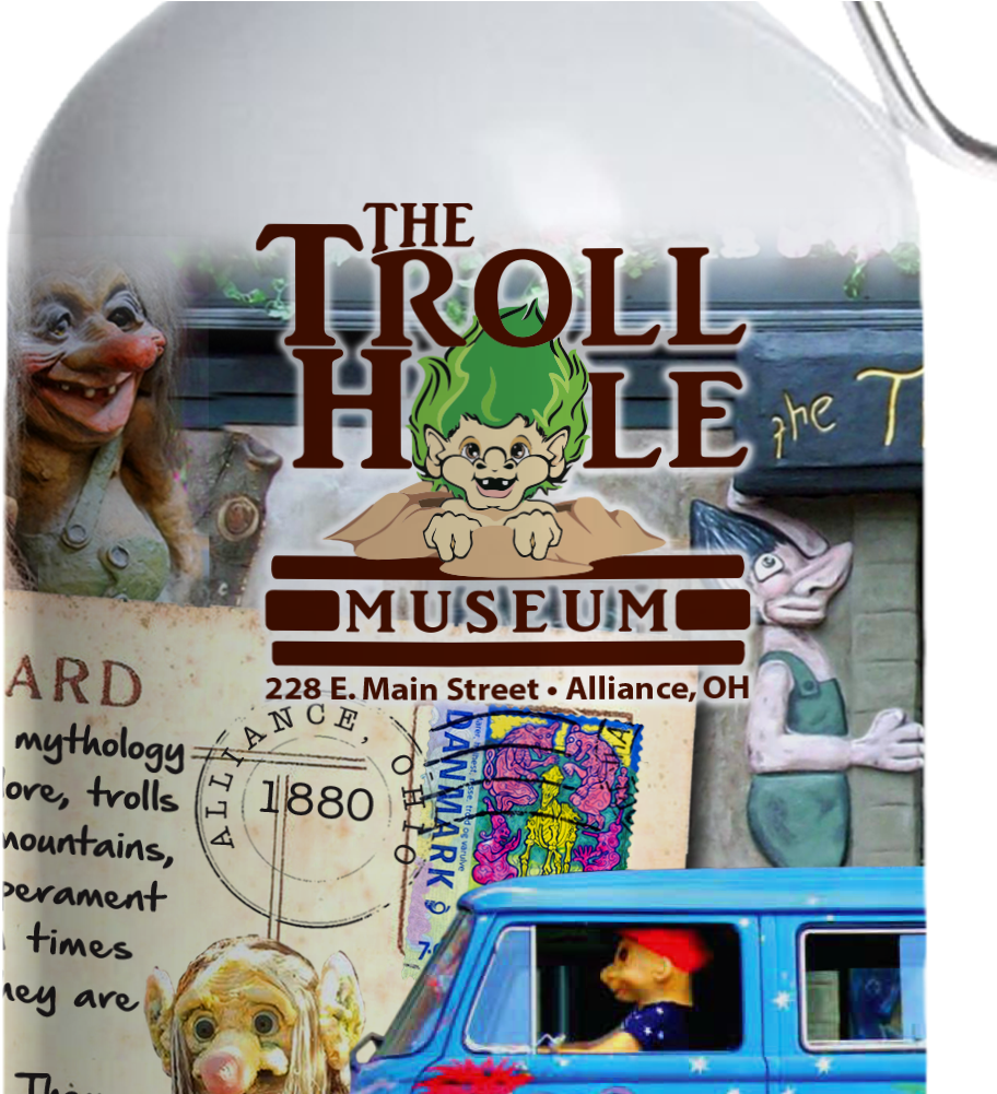 Hwawb-490 White Aluminum Water Bottle - Working Animal (1000x1000), Png Download